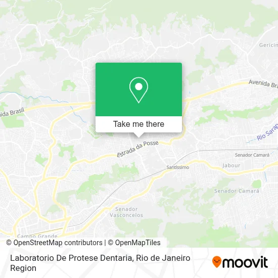 Laboratorio De Protese Dentaria map