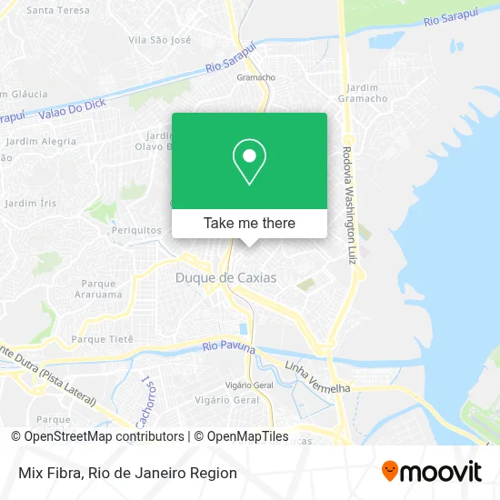 Mix Fibra map
