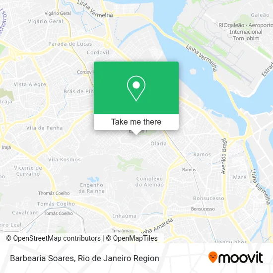 Barbearia Soares map