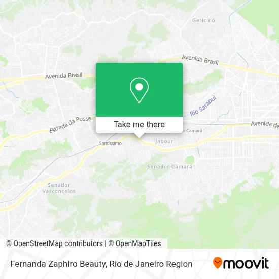 Fernanda Zaphiro Beauty map