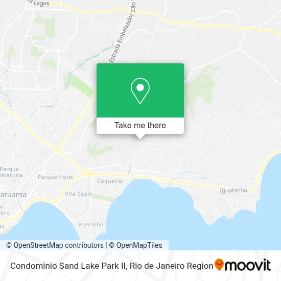 Condominio Sand Lake Park II map
