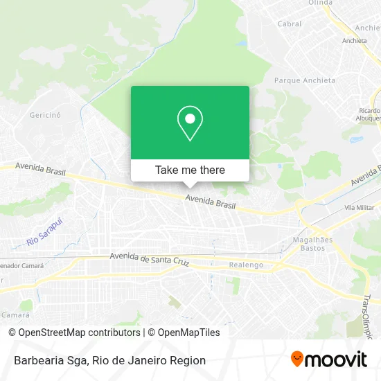 Barbearia Sga map