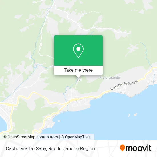 Cachoeira Do Sahy map