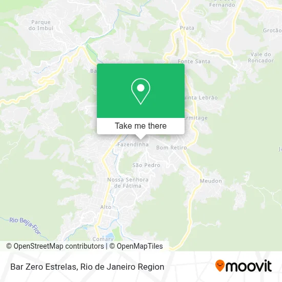 Bar Zero Estrelas map