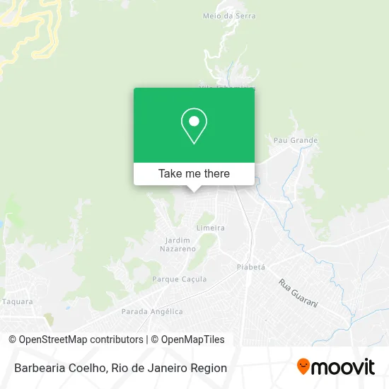 Barbearia Coelho map