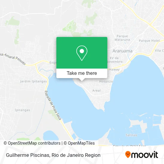Guilherme Piscinas map