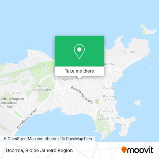 Ocorrea map