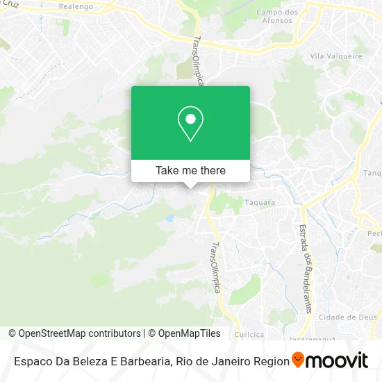 Espaco Da Beleza E Barbearia map