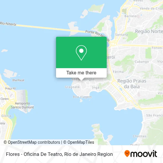 Flores - Oficina De Teatro map