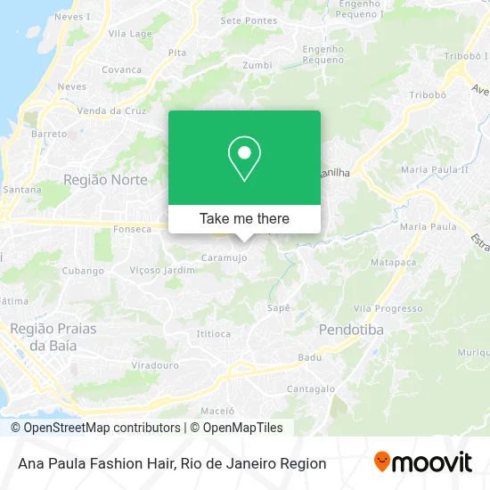 Ana Paula Fashion Hair map