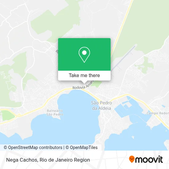 Nega Cachos map