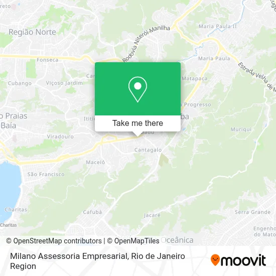 Milano Assessoria Empresarial map
