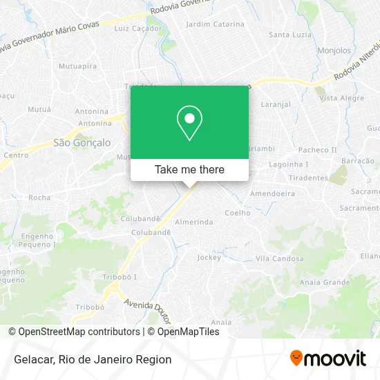 Gelacar map