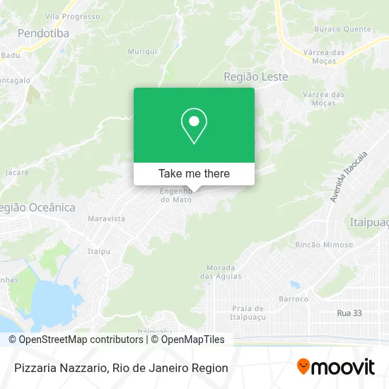 Pizzaria Nazzario map