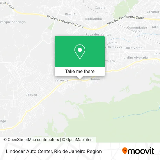 Lindocar Auto Center map