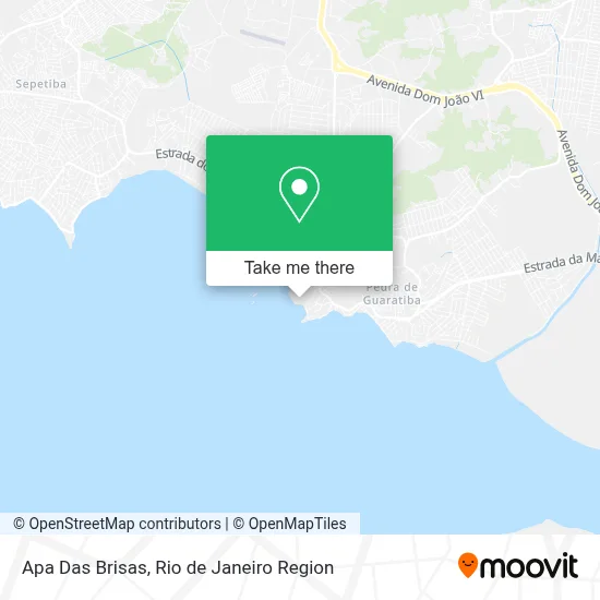 Apa Das Brisas map