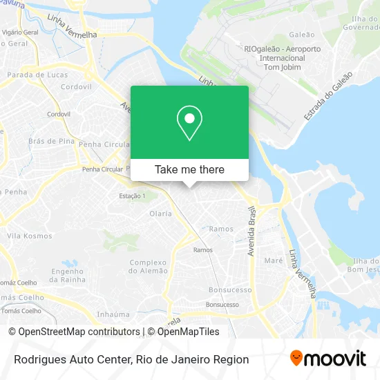 Rodrigues Auto Center map