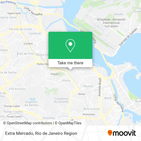 Extra Mercado map