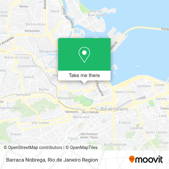 Barraca Nobrega map