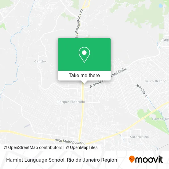 Hamlet Language School map
