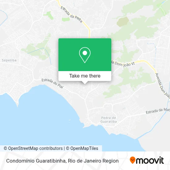 Condomínio Guaratibinha map