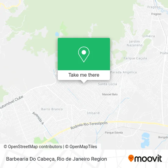 Barbearia Do Cabeça map