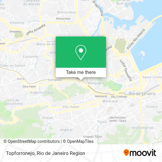 Topforronejo map