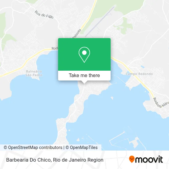 Barbearia Do Chico map