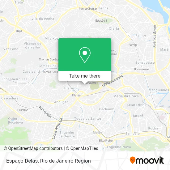 Espaço Delas map