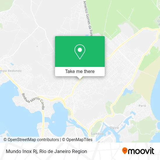 Mundo Inox Rj map