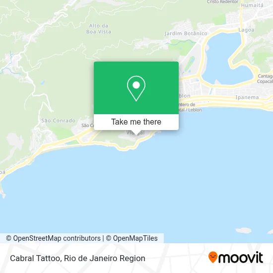 Cabral Tattoo map