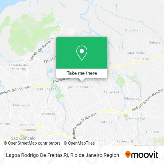 Lagoa Rodrigo De Freitas,Rj map