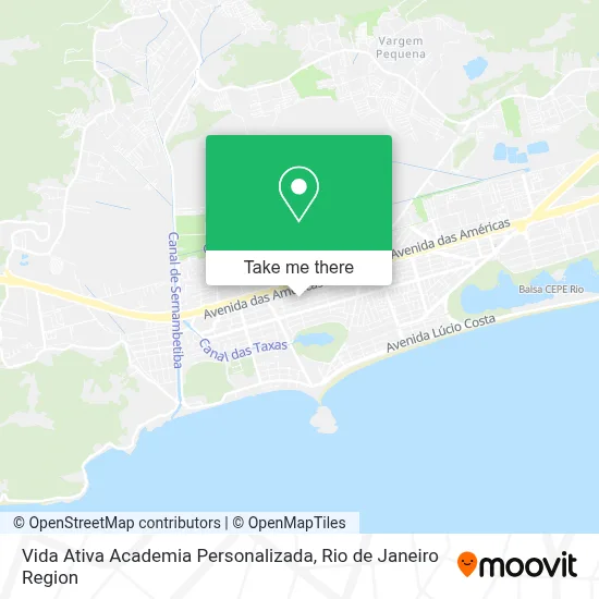Vida Ativa Academia Personalizada map
