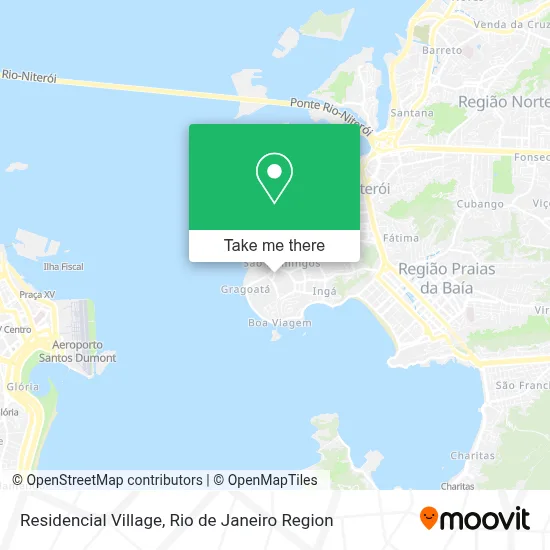 Residencial Village map