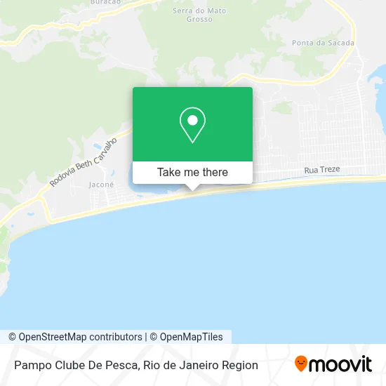 Pampo Clube De Pesca map