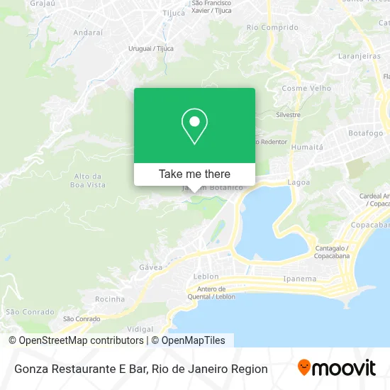 Gonza Restaurante E Bar map