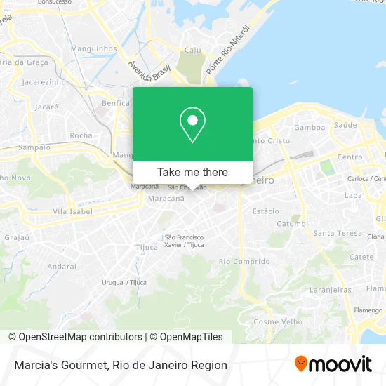 Marcia's Gourmet map