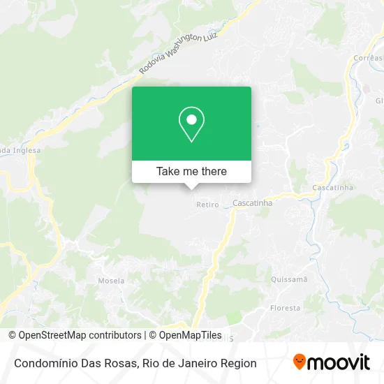 Condomínio Das Rosas map
