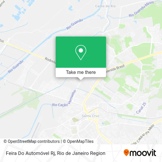 Feira Do Automóvel Rj map