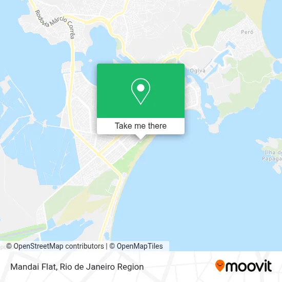 Mandai Flat map