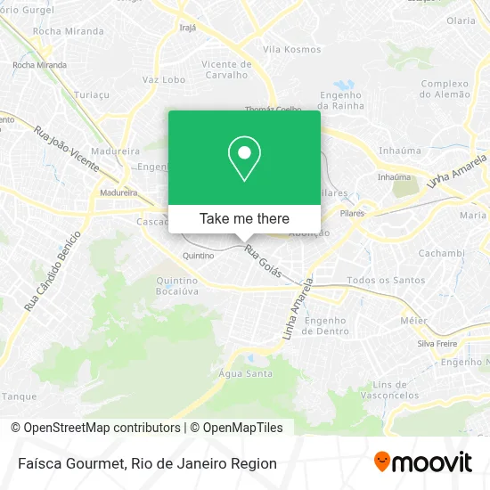 Faísca Gourmet map