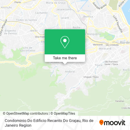 Condominio Do Edificio Recanto Do Grajau map