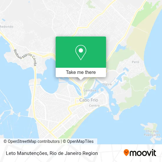 Leto Manutenções map
