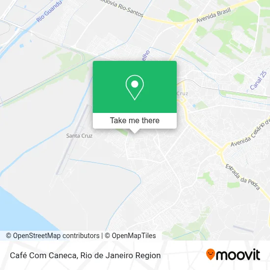 Café Com Caneca map