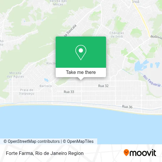 Forte Farma map