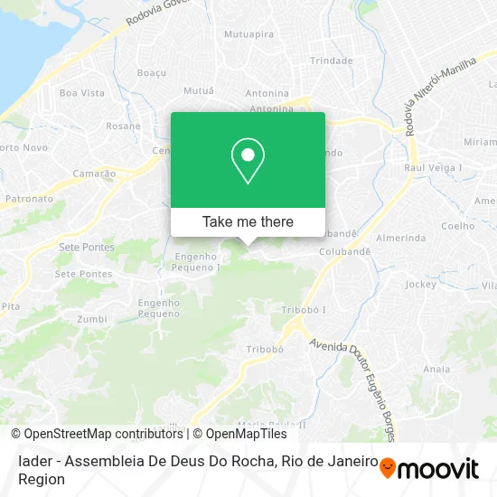 Iader - Assembleia De Deus Do Rocha map