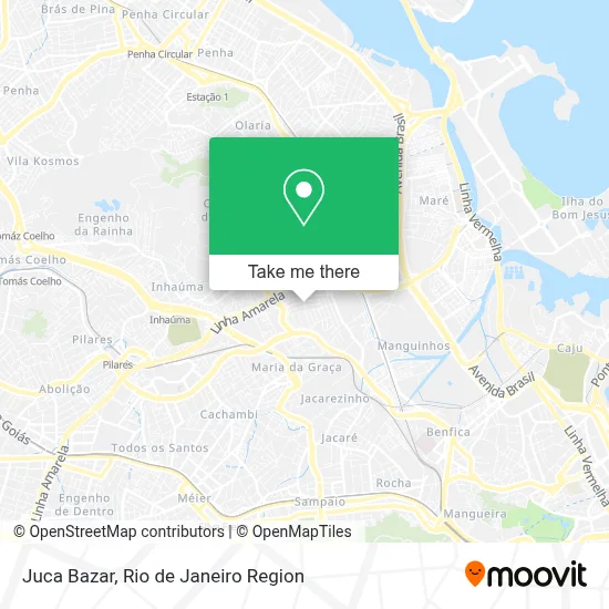 Juca Bazar map