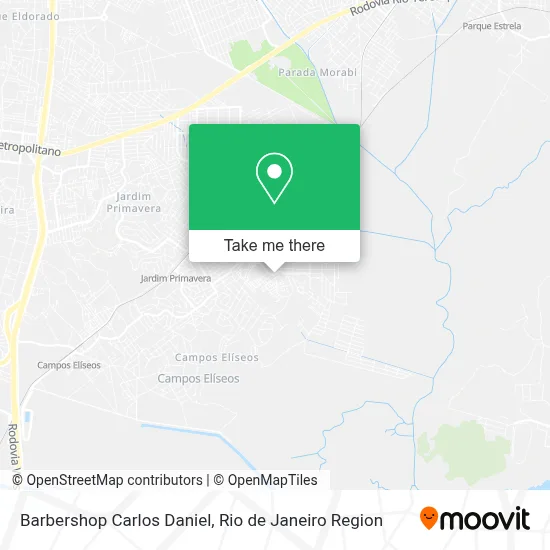 Barbershop Carlos Daniel map