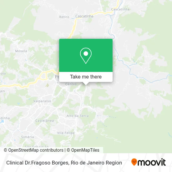 Clinical Dr.Fragoso Borges map
