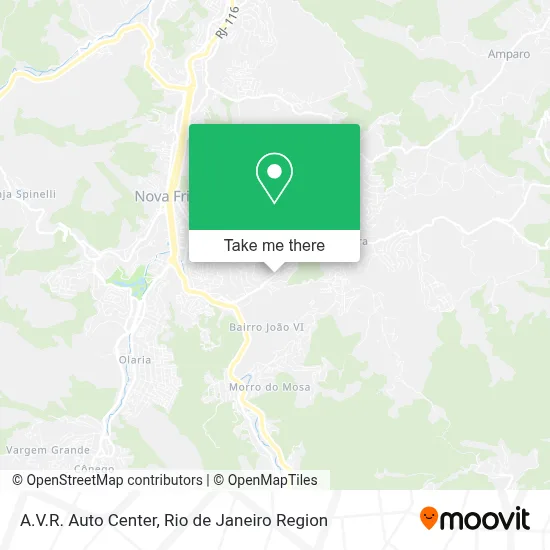 A.V.R. Auto Center map